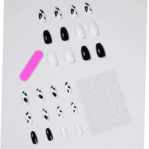 24 PIECE PRESS ON/GLUE ON NAILS - Picture 3 of 5